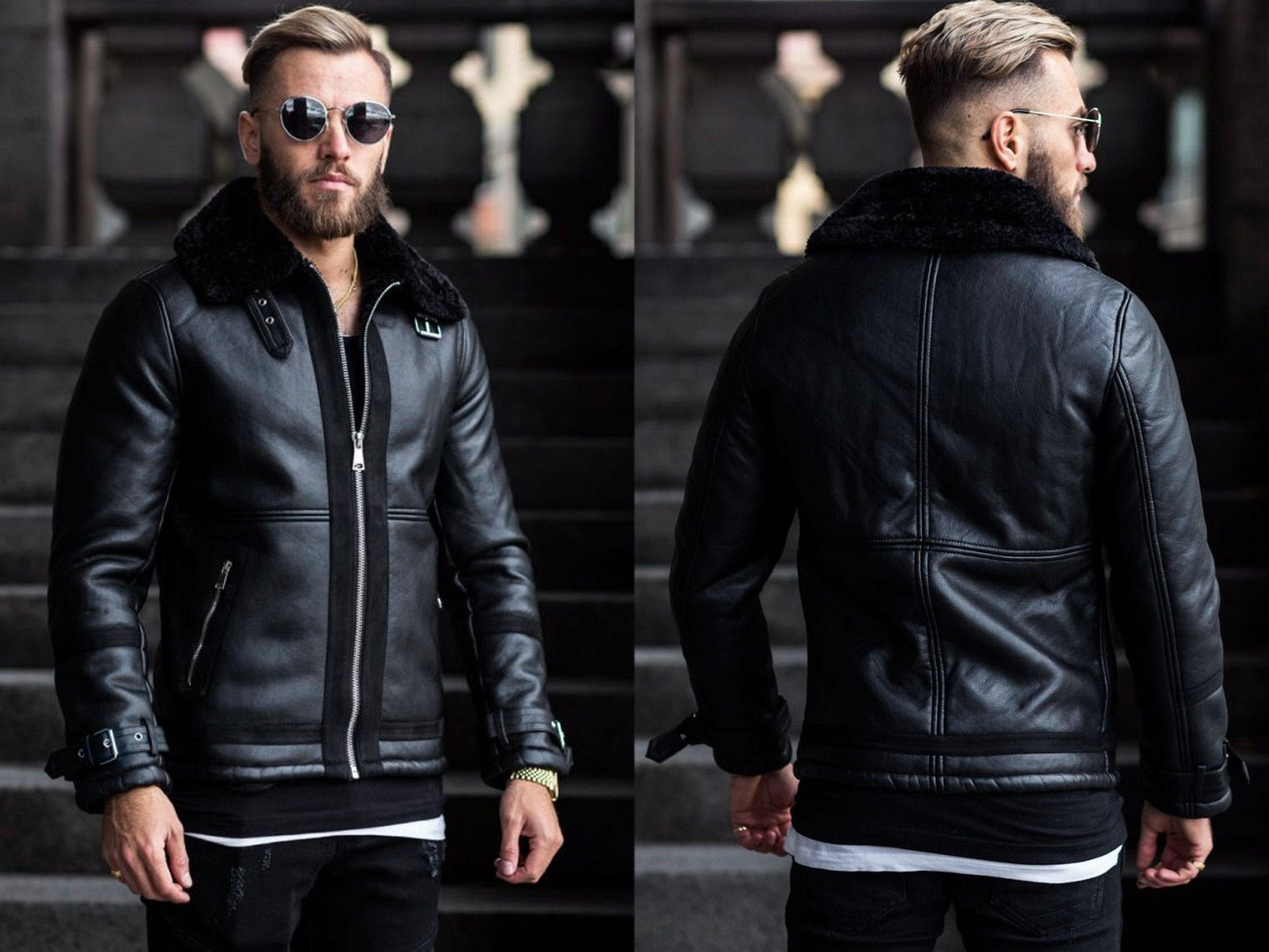 2022年最新春物 【新品・L】C.E SIDE BUCKLE JACKET BLACK バックル