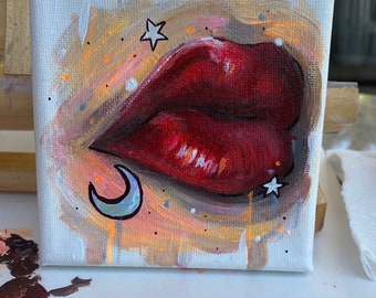 Holo Kisses - Original Painting