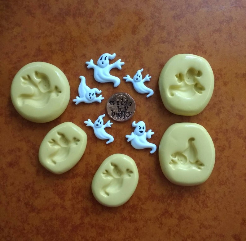 HAUNTED House and Ghosts mold silicone mold flexible Etsy