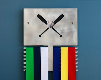 Baseball Wall Plaque to Display Medals