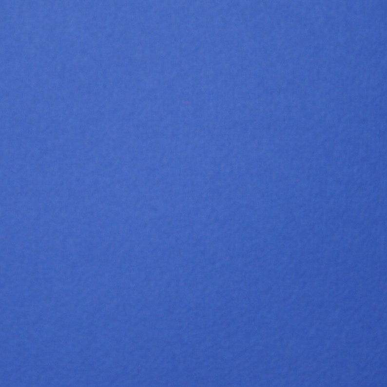 Blue Royal Matte Cardstock Color Sample Etsy