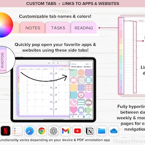 Homeschool Planner 2026 2027 Undated, Homeschool Digital Planner 2026, Goodnotes Planner iPad, Daily Planner, Home School Planner Digital image 3