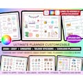 Digital Planner 2026 2027 Undated Digital Planners Goodnotes Planner iPad Planner Daily Planner Weekly Planner Digital Journal ADHD Planner
