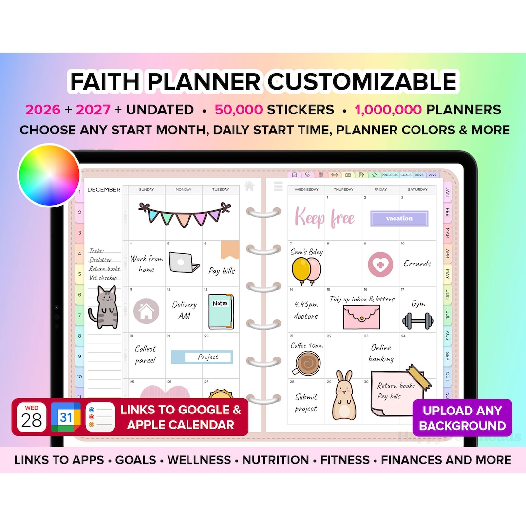 Home Planner 2026 12 Month Calendar Home Planner 2026 | Monthly Review & Seasonal Checklists Household Management Binder