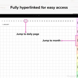 Digital Journal, Digital Daily Journal, 365 Journal, Goodnotes Journal, Hyperlinked, iPad Journal, Notability Journal, Digital Journals bild 6