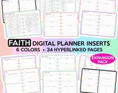 Faith Digital Planner Devotional Planner Faith Journal Faith Planner Christian Planner Bible Study Planner Goodnotes Planner Bible Reading
