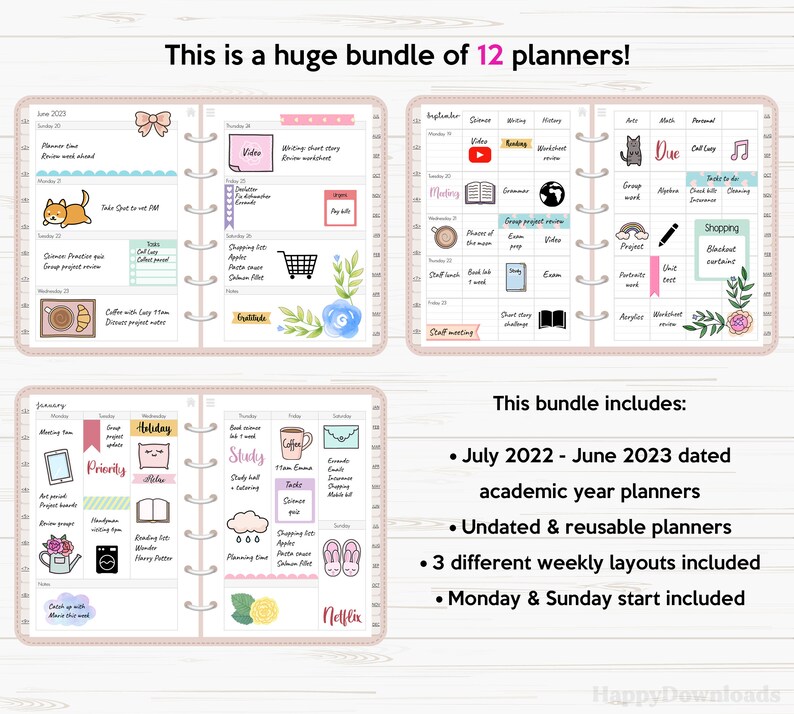 Onenote TEACHER Digital Planner 2022 2023 Onenote Planner Etsy Australia