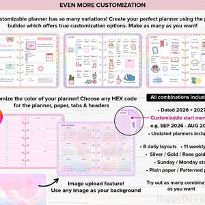 Digital Planner 2026 2027 Undated Digital Planners Goodnotes Planner ...