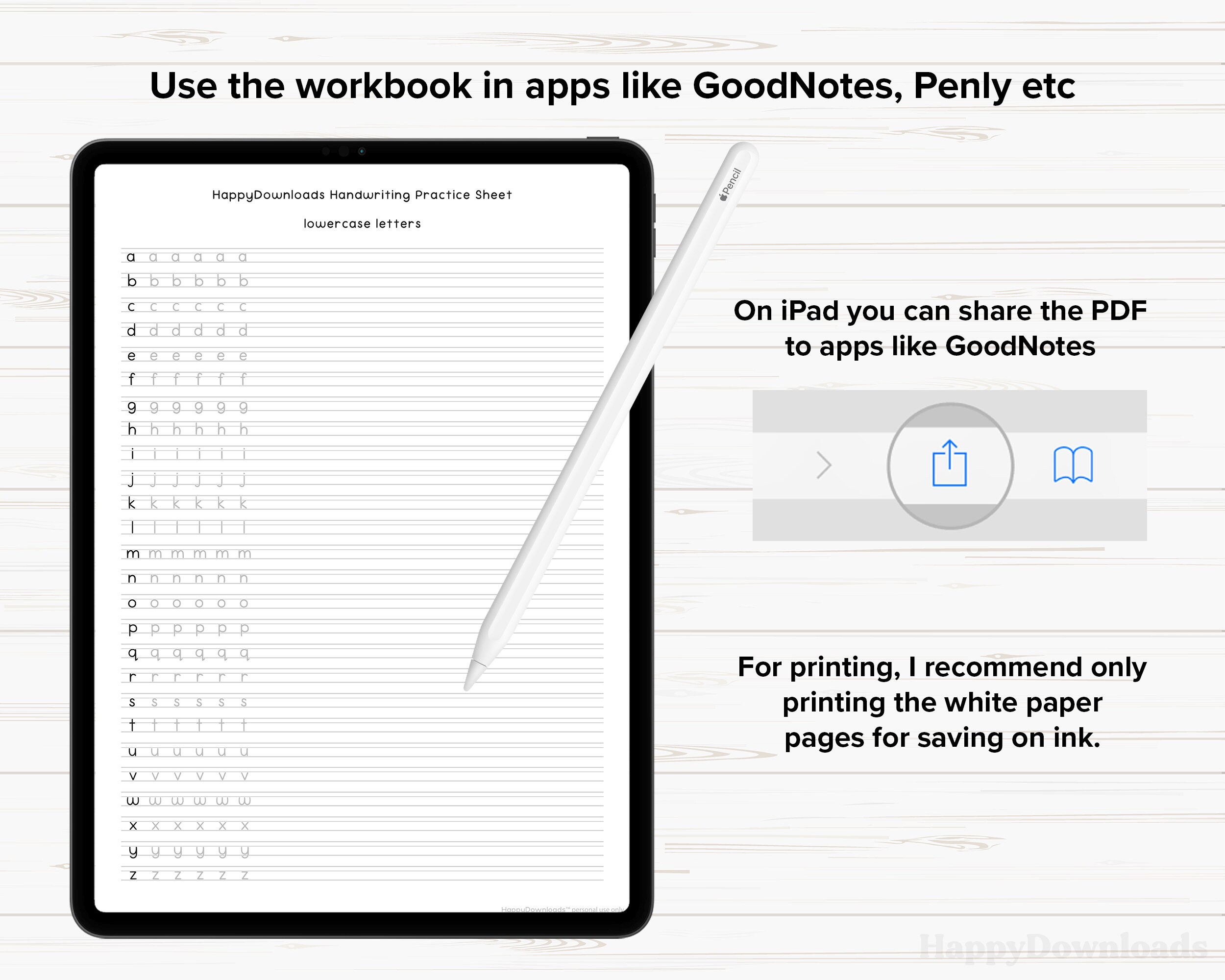 Note Writing Practice Neat Handwriting Practice, Printable Handwriting Worksheets, iPad ...