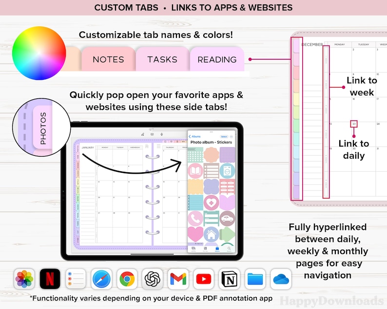 Mom Planner 2026 2027 Undated, Mom Digital Planner 2026, Household Planner, Home Planner, Pregnancy Planner, Goodnotes Planner, Mum Planner image 3