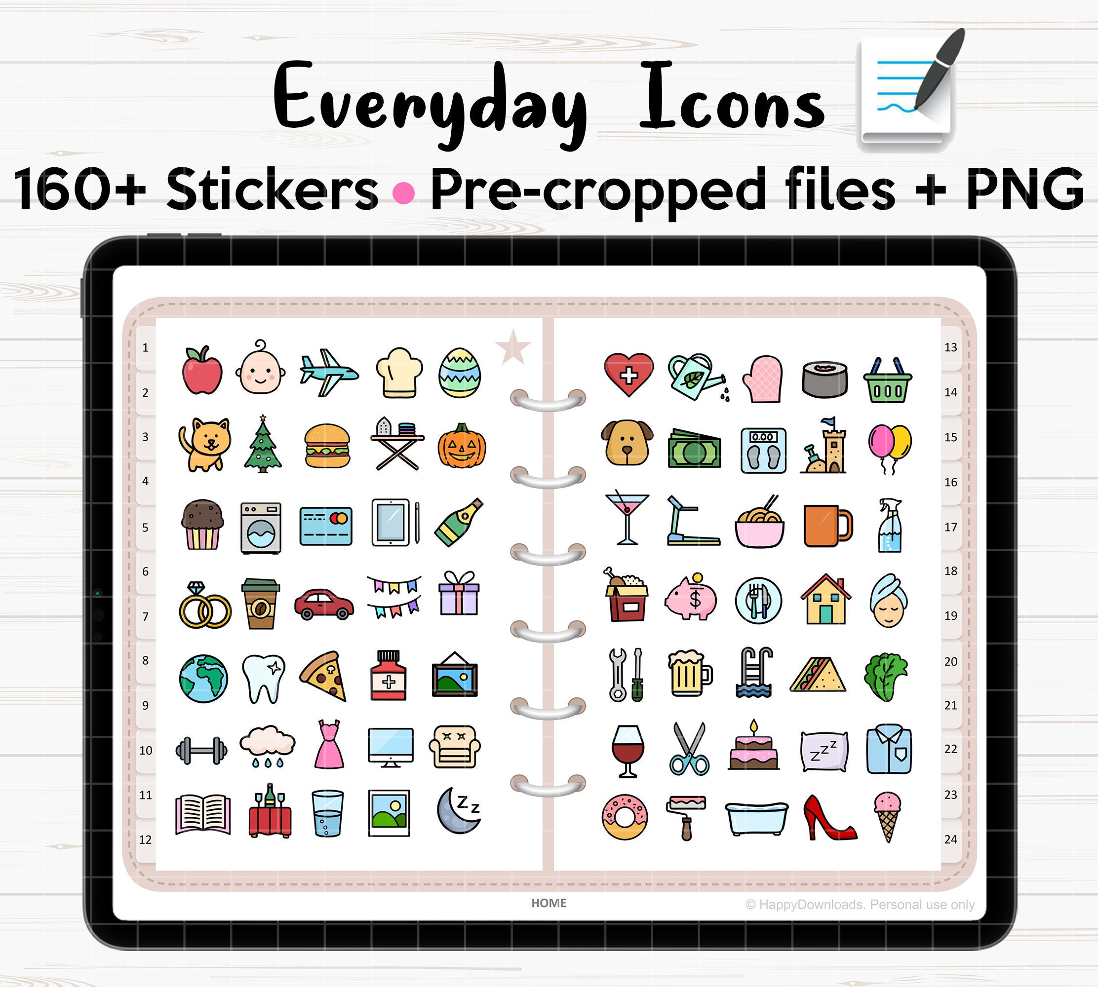 stickers for goodnotes 5