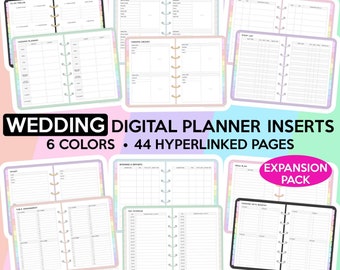 Wedding Digital Planner Wedding Planner Goodnotes Template Wedding Budget Wedding Planning Wedding Checklist Goodnotes Planner Event Planner