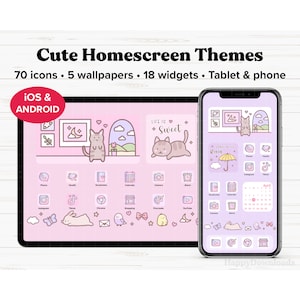 Cute iPad Theme, iPhone Theme, Android Theme, iPhone Wallpaper Widgets, iOS Theme, iPad Wallpaper, iOS Icons, iPhone Icons, iPhone Icon Pack
