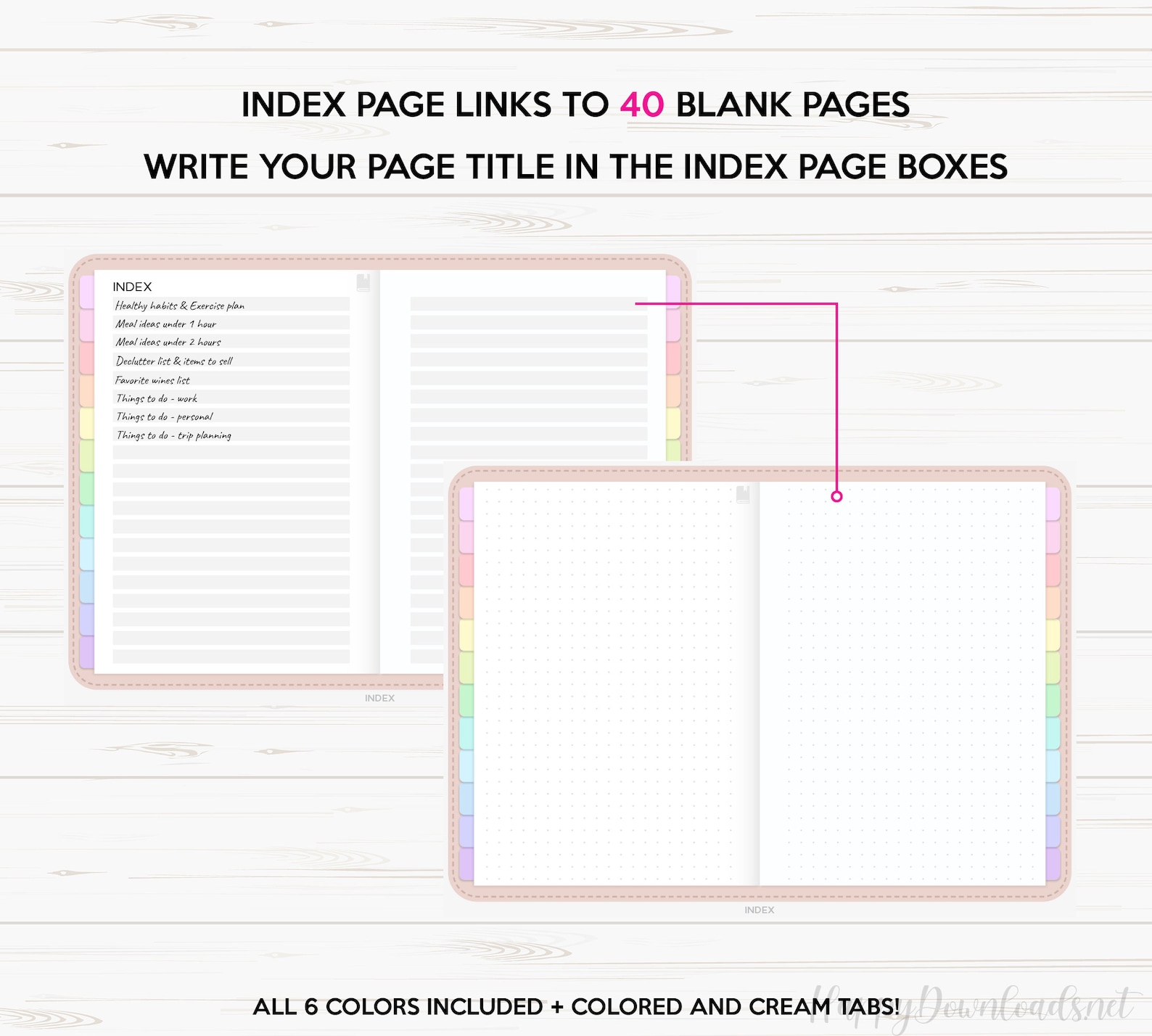 Digital Notebook Goodnotes Notebook iPad Notebook Student Digital ...