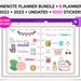 OneNote Digital Planner, Hyperlinked OneNote Planner, Dated 2022 2023 & Undated, Daily Weekly Monthly, OneNote Calendar, OneNote Templates
