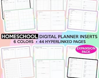 Homeschool Planner Homeschool Digitale Planner Digitale Homeschool Goodnotes Planner Home School Planner Academische Planner Goodnotes-sjabloon