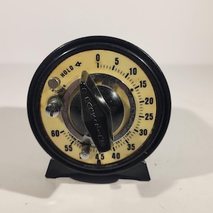 Vintage M.H. Rhodes “Mark Time” Darkroom Printing Timer – Model 78100 – Working Retro Electric Timer