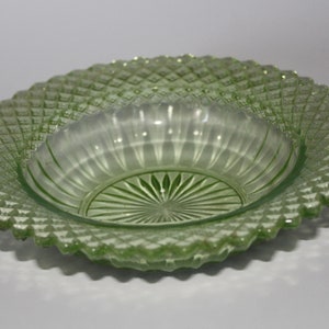 Uranium Glass Candy Dish