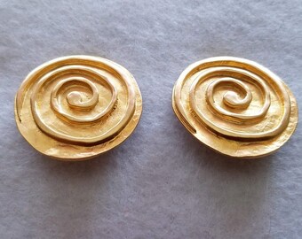 Polka Dot Earring SINGLE Les Bernard Clip On Vintage