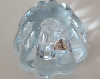 Vintage Orrefors "Stella" Crystal Tealight Candle Holder – Anne Nilsson, Sweden