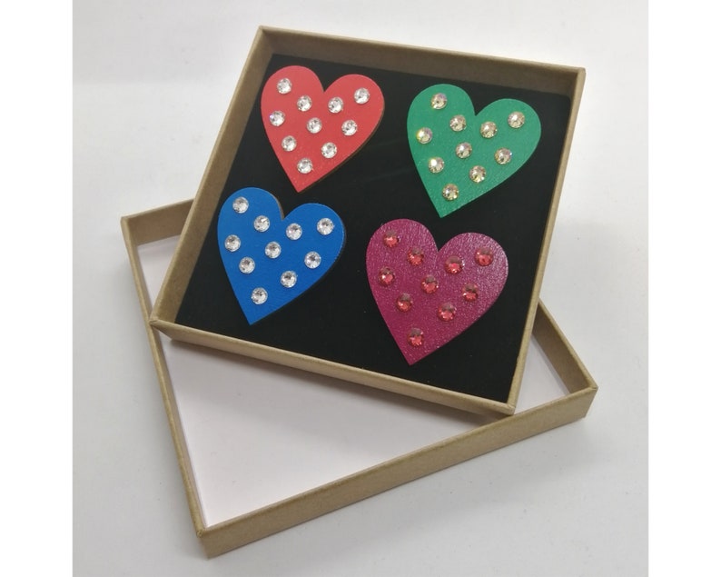 Mother/'s Day Badges with personalised cards gift of love box of 4 mother/'s day mother/'s day gift artbynematode love gift present