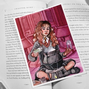 Lámina artística de Hermione Granger