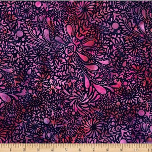Hoffman Fabrics Jelly Dragonfly Batik Fabric W2609-378-Jelly