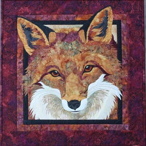 Toni Whitney Design Red Fox Applique Quilt Pattern