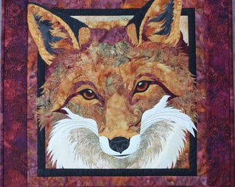 Toni Whitney Design Red Fox Applique Quilt Pattern