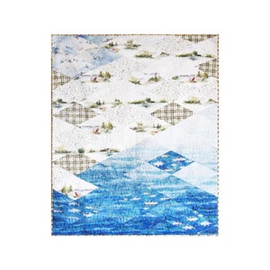 Trackside Quilting On the Lake Shore Traditional Pieced Quilt Kit