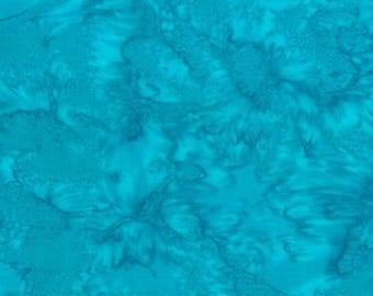 Hoffman Fabrics Watercolors Seasalt Blue Batik Fabric 1895-443-Seasalt