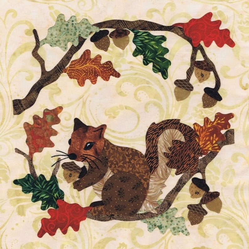 P3 Designs Baltimore Autumn Fall Applique Quilt Pattern Set Etsy