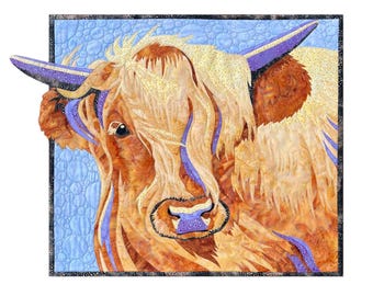 Toni Whitney Design Highland Cow Applique Quilt Pattern