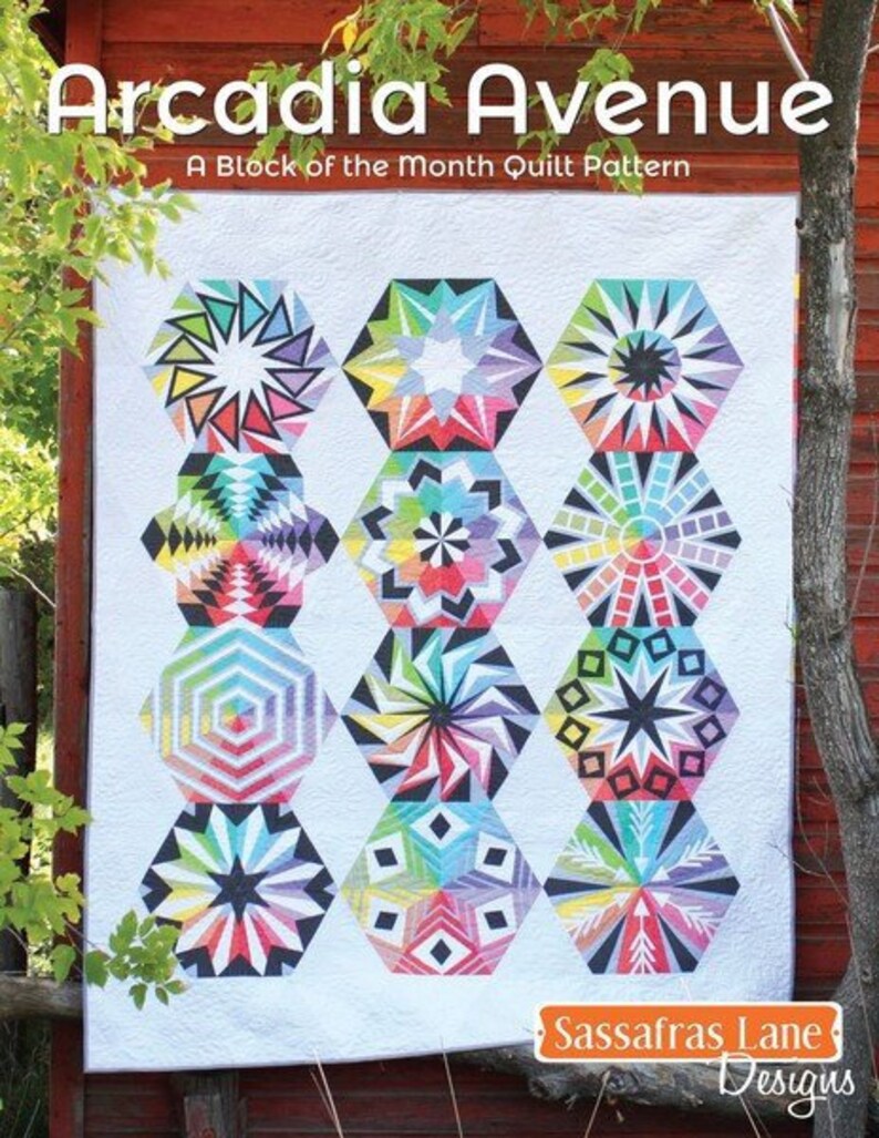 Sassafras Lane Designs Arcadia Avenue Quilt Pattern Book Etsy