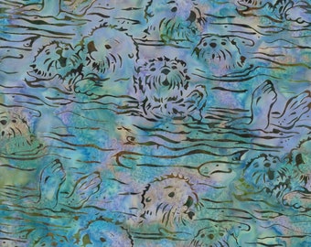 Hoffman Fabrics Paradise Otter Batik Fabric H2281-512-Paradise
