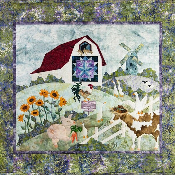 Farm Quilt Pattern Etsy
