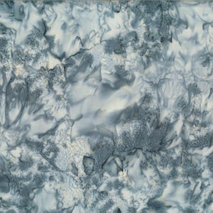 Hoffman Fabrics 1384 Smoothies Granite Grey Batik Fabric 1384-584-Granite