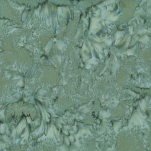 Hoffman Fabrics Watercolors River Rock Green Grey Batik Fabric 1895-611-River-Rock