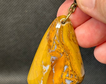 Yellowstone Jasper-Agate Bag Flair