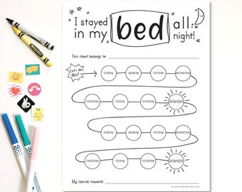 Stay In Bed Chart Printable