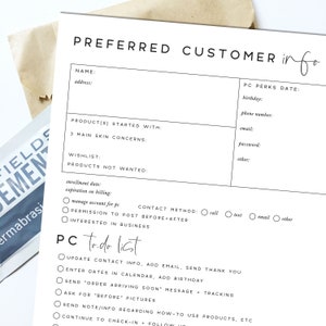 Printable Rodan and Fields Planner Planning Sheets - Etsy