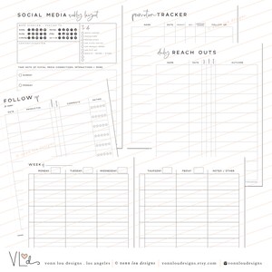 Printable Rodan and Fields Planner Planning Sheets - Etsy