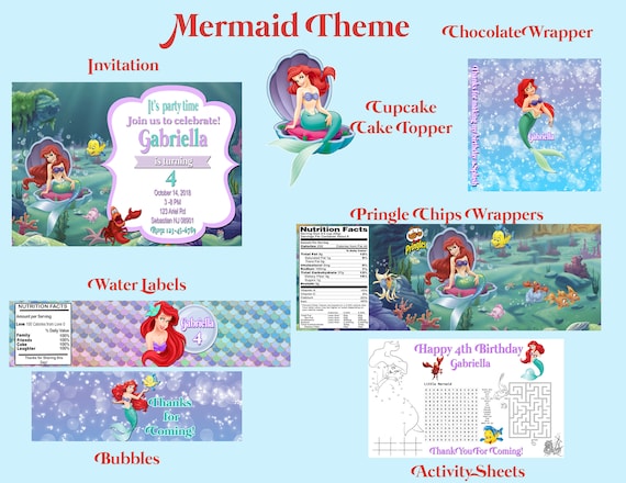 Mermaid Theme Il_570xn