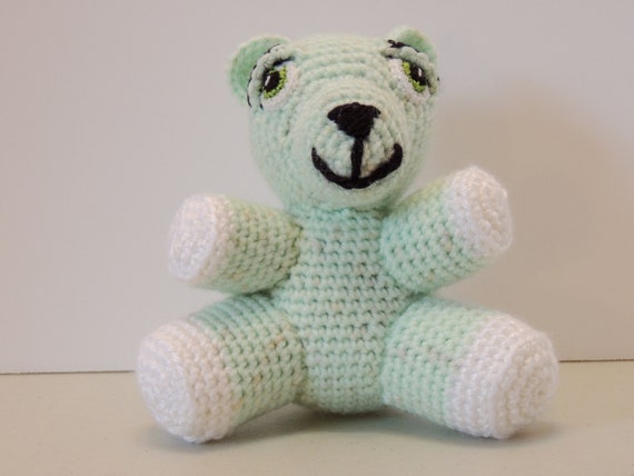 green bear stuffed animal
