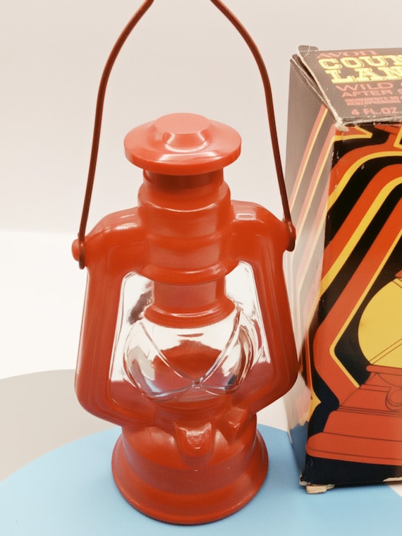 Avon Country Lantern Decanter with Wild Country A… - image 10