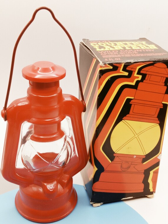 Avon Country Lantern Decanter with Wild Country A… - image 8