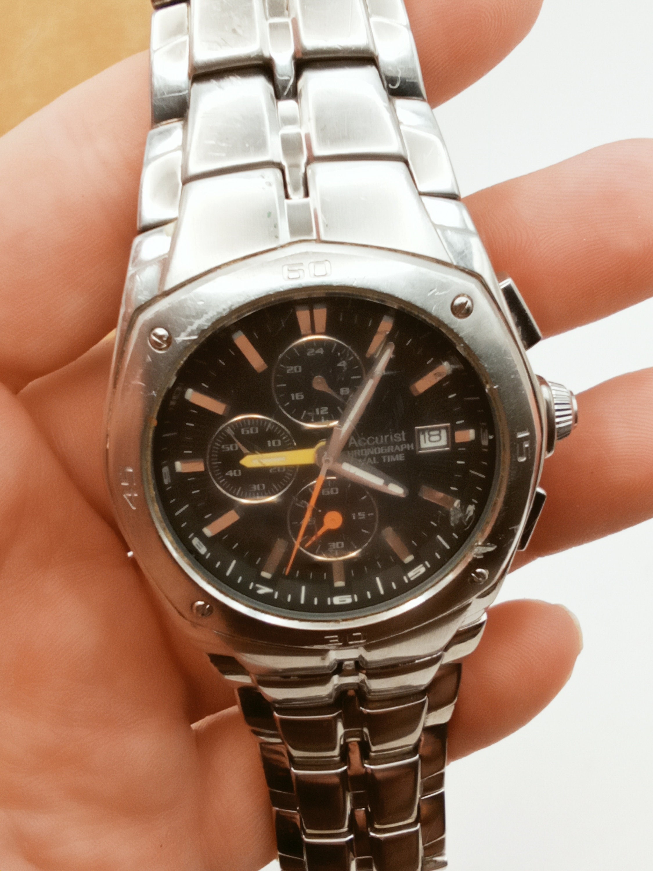 Accurist watch deals 50 meters