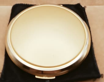 Vintage Stratton Goldtone Powder Compact 7cm Geschenk für sie,Vintage Compact,Made In England,Vintage Vanity