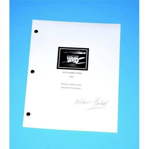 Doctor Who Pilot Script &quot;An Unearthly Child&quot; 1963 TV Script, Autographed By William Hartnell