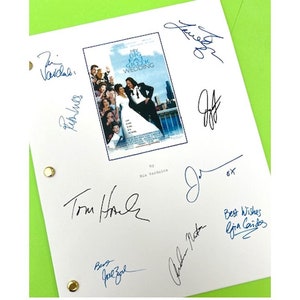 My Big Fat Greek Wedding Entire Movie Script Signed Screenplay Autographed Nia Vardalos, John Corbett, Lainie Kazan, Andrea Martin + more
